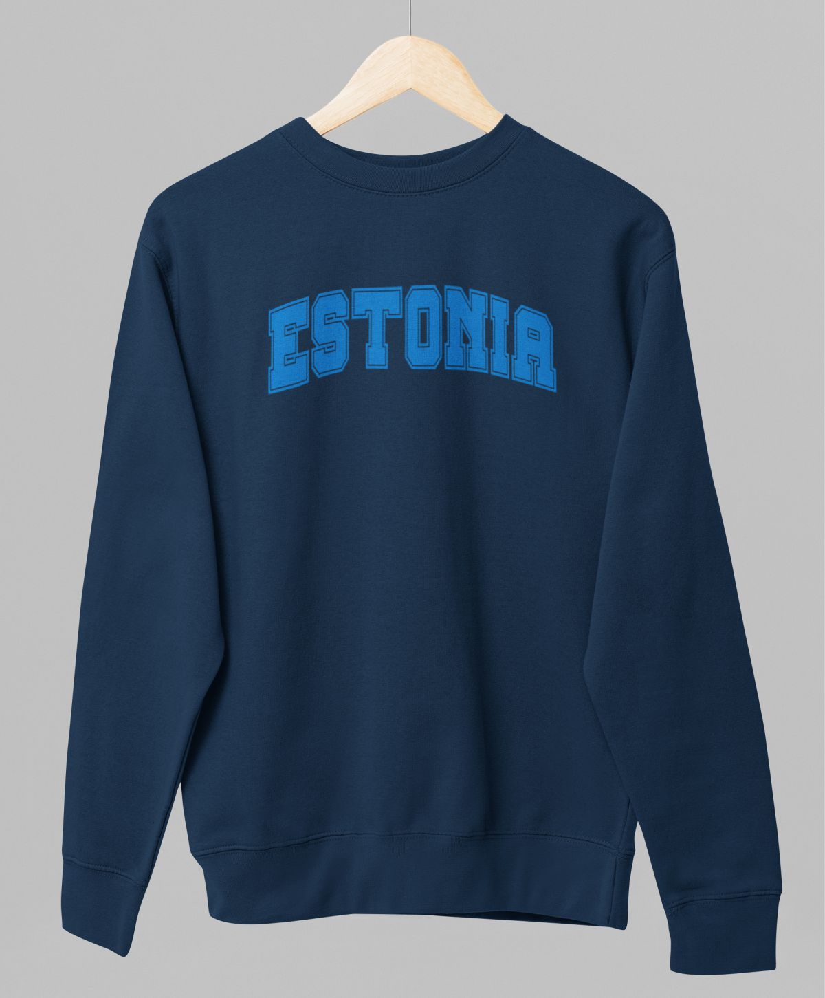 Sinine pusaer ilma kapuutsita "Eesti"