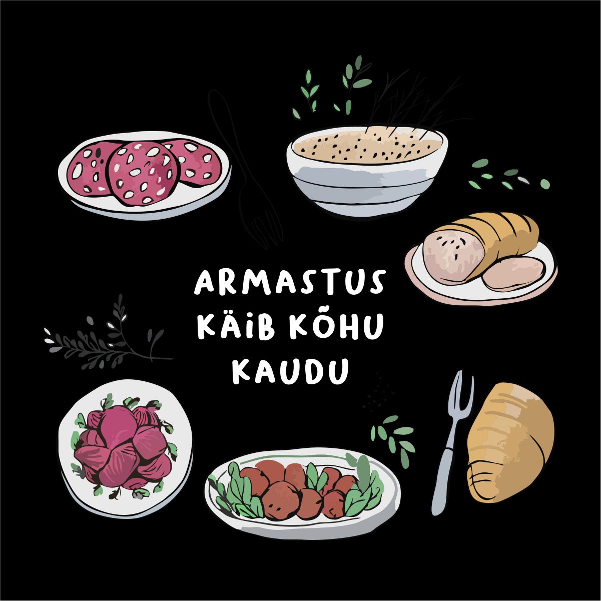 Must pusaer ilma kapuutsita "Armastus"