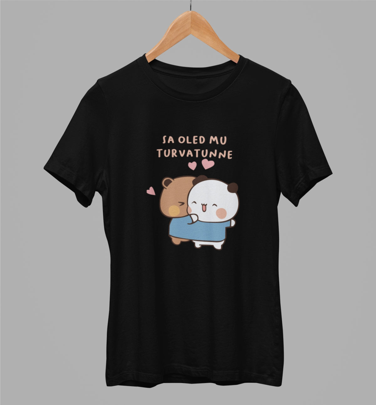 Valge unisex t-särk "Eesti tuli"