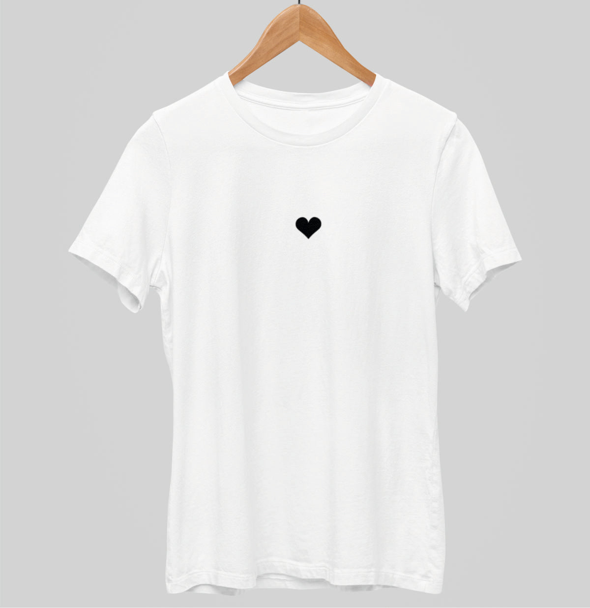 Valged UNISEX T-särgid Südameke