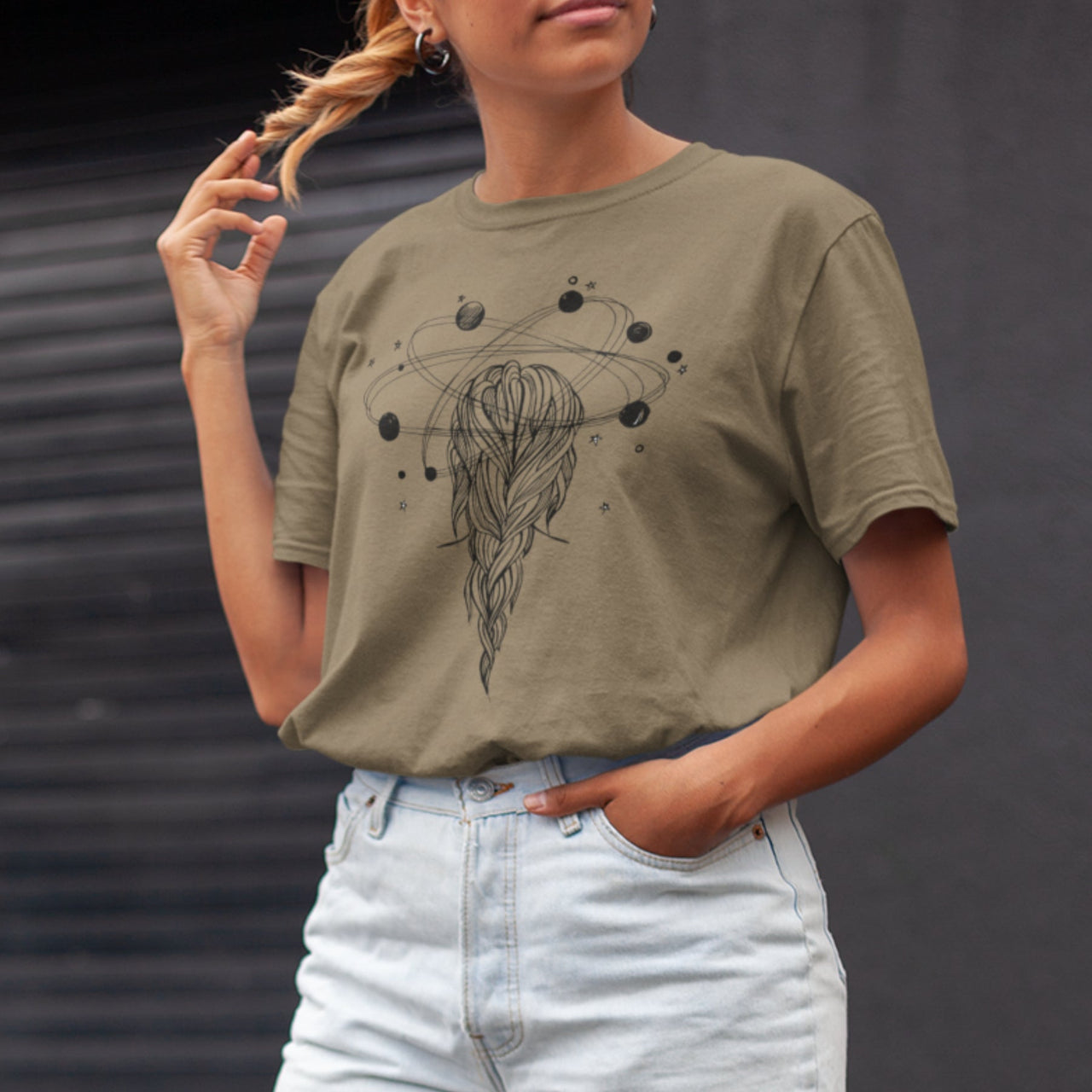 Kaki UNISEX T-särk Unistus
