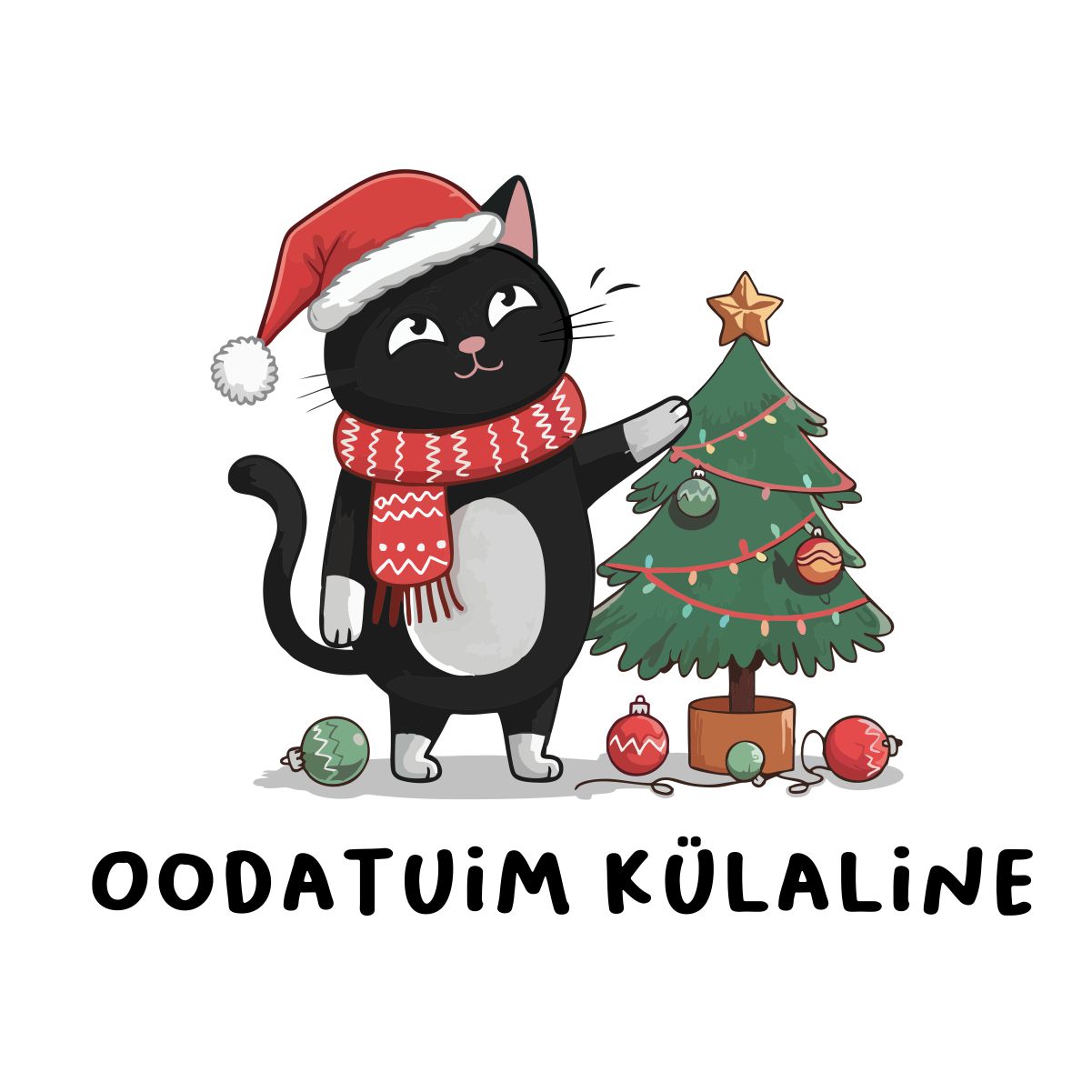 Valge UNISEX pusaer ilma kapuutsita "Oodatuim külaline"