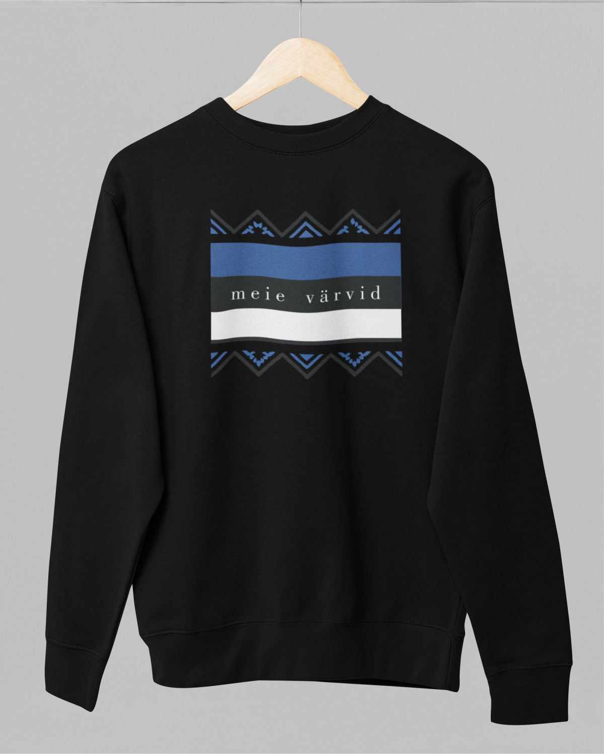 Must pusaer ilma kapuutsita "Meie värvid"