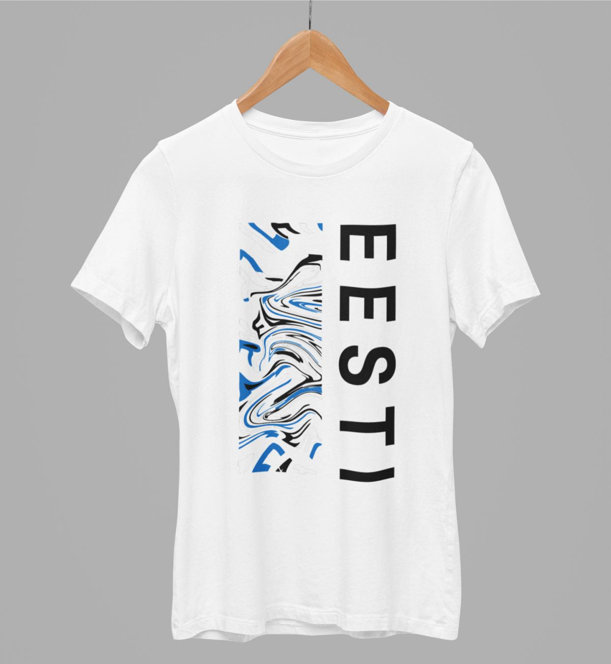 Valge unisex t-särk "Kõige kaunimad värvid"