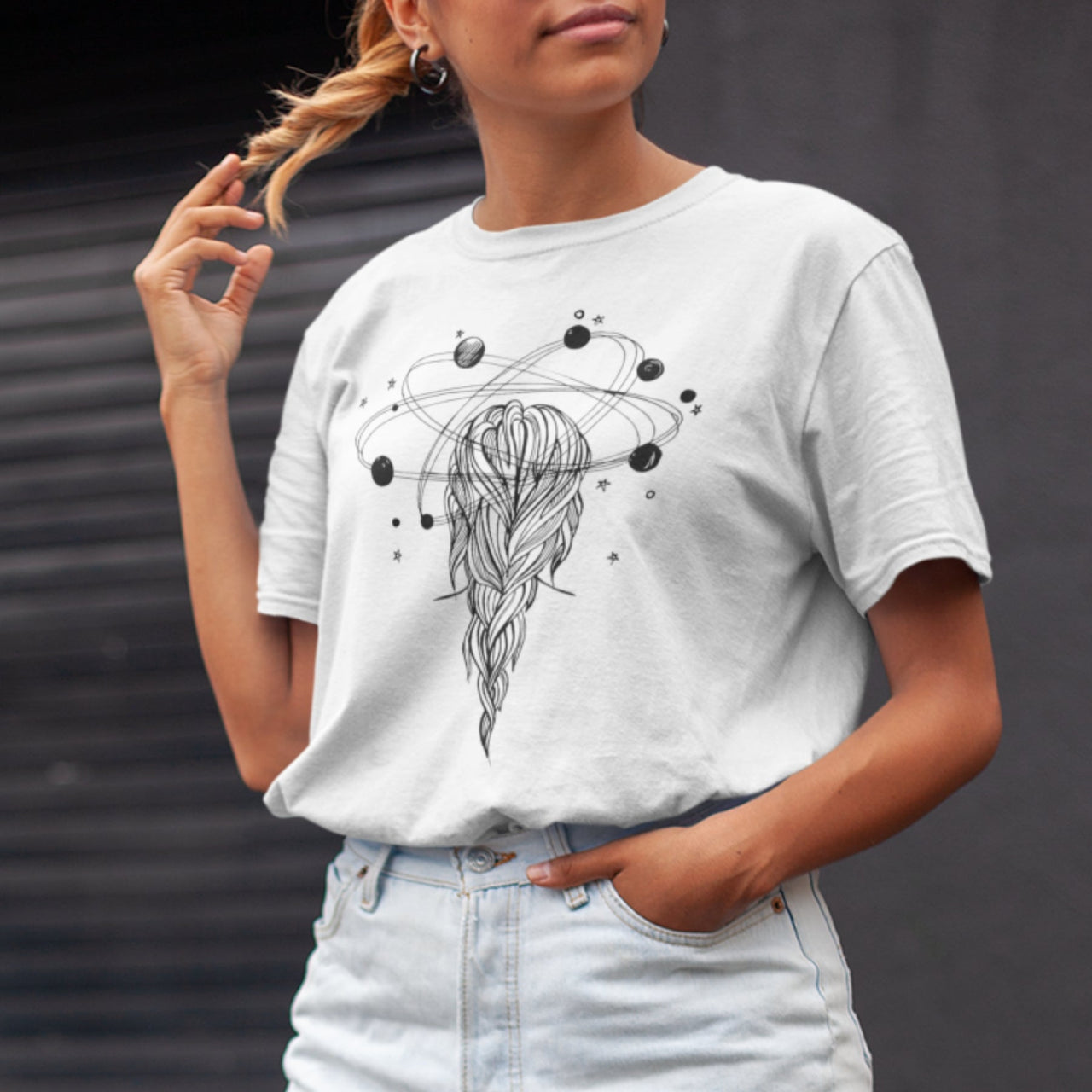 Valge UNISEX T-särk Unisex