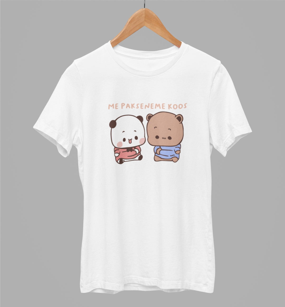 Valge unisex t-särk "Eesti tuli"