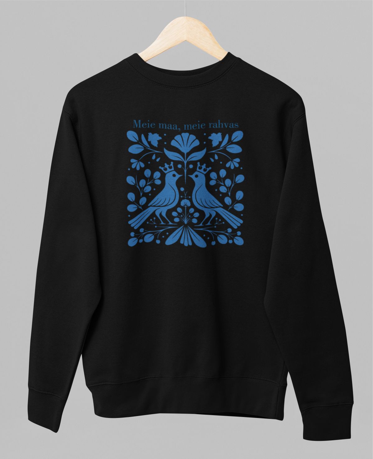 Must pusaer ilma kapuutsita "Meie maa, meie rahvas"