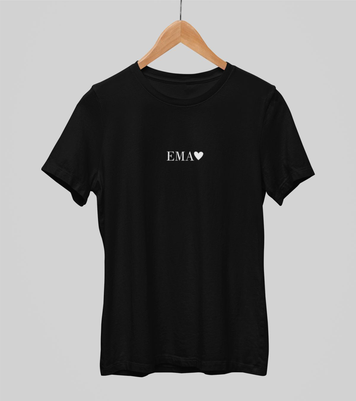 Mustad UNISEX T-särgid "Ema südamega"