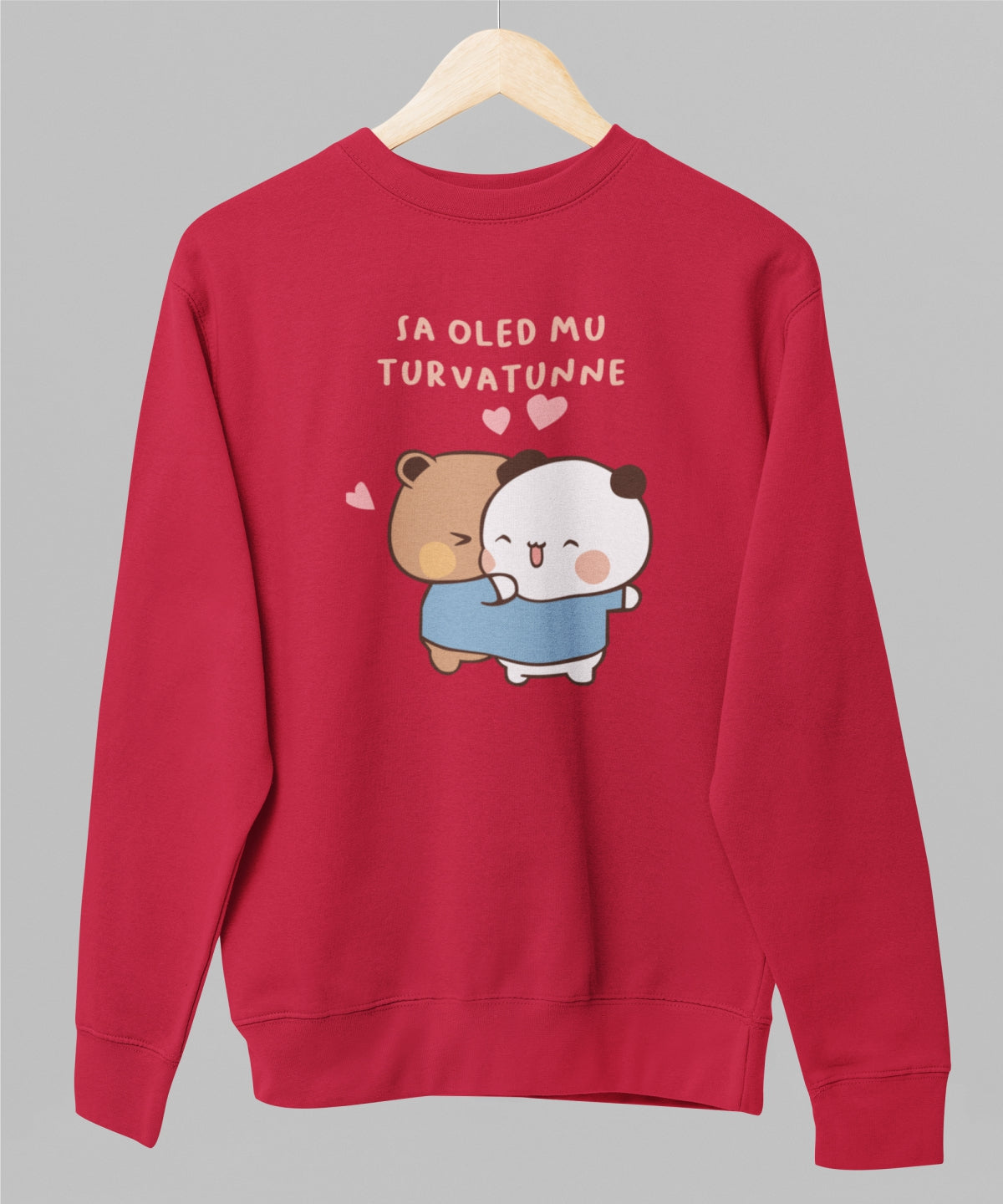 Valge unisex dressipluus "Kõige kaunimad värvid"