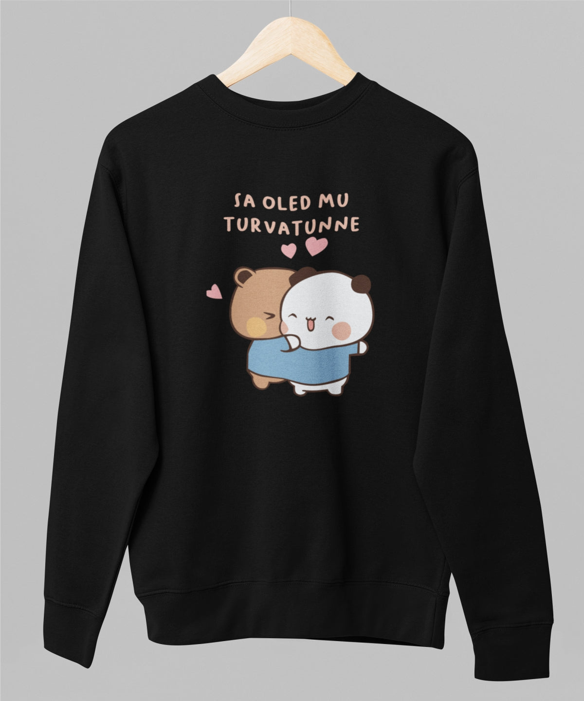 Valge unisex dressipluus "Kõige kaunimad värvid"