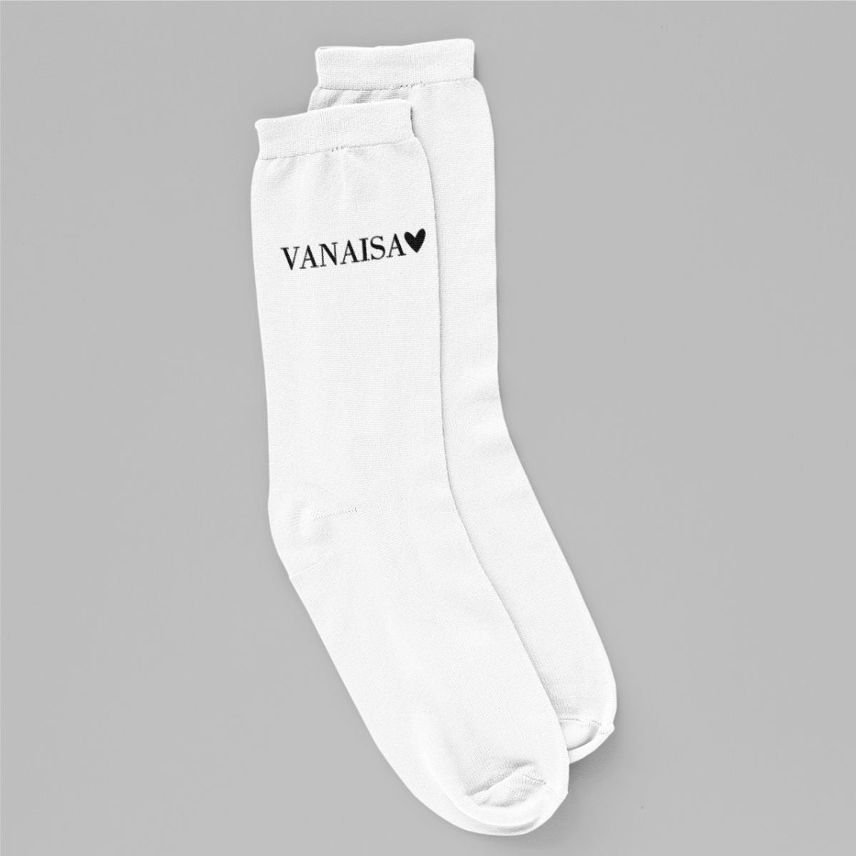 Valged sokid "Minimalistlik vanaisa"