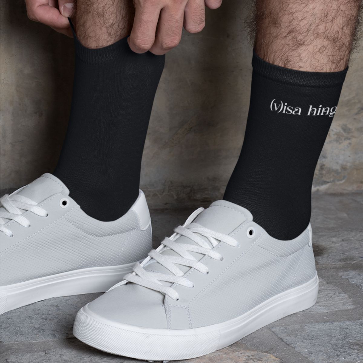 Mustad sokid "Visa hing"