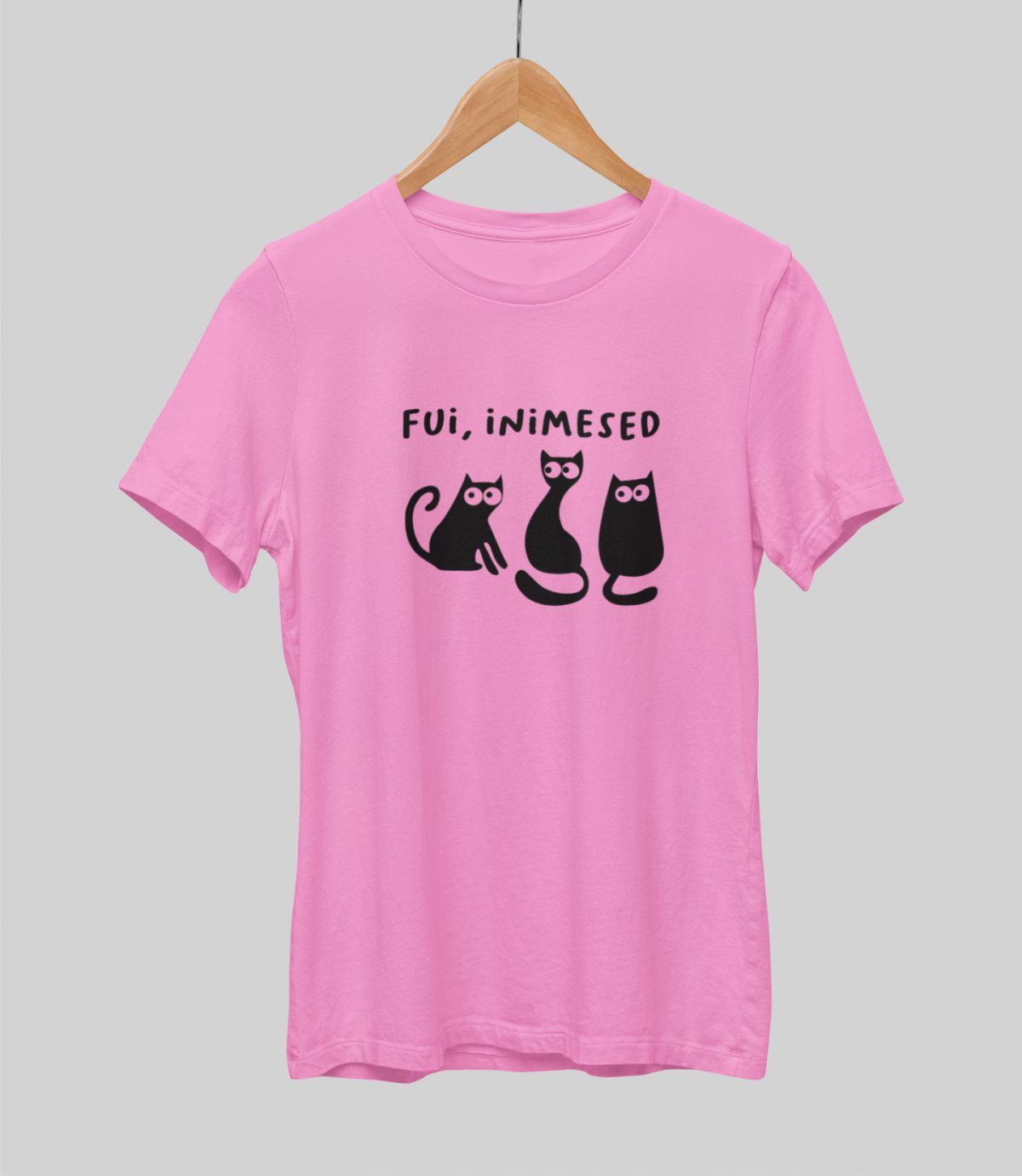 Roosad UNISEX T-särgid "Fui, inimesed"