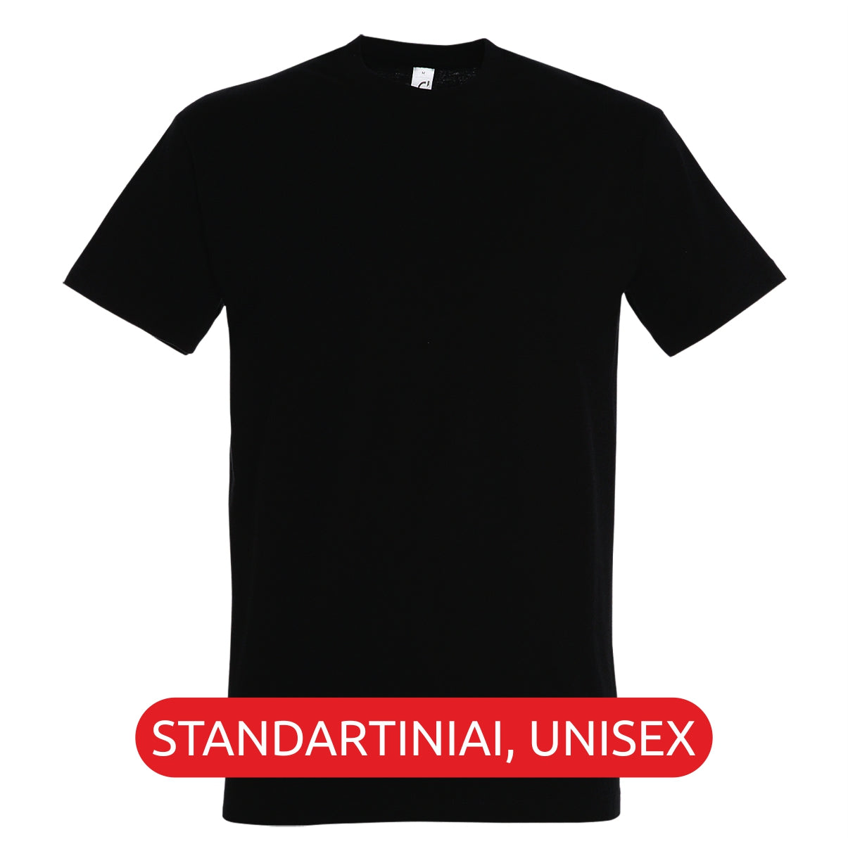 Mustad UNISEX T-särgid "Lahe lahe"