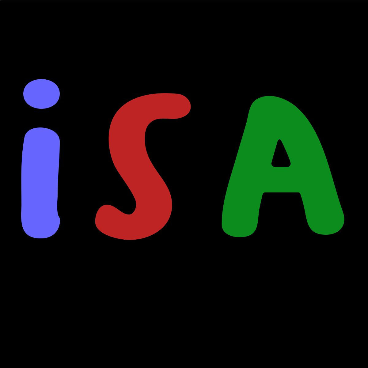 Must pusaer ilma kapuutsita "ISA"