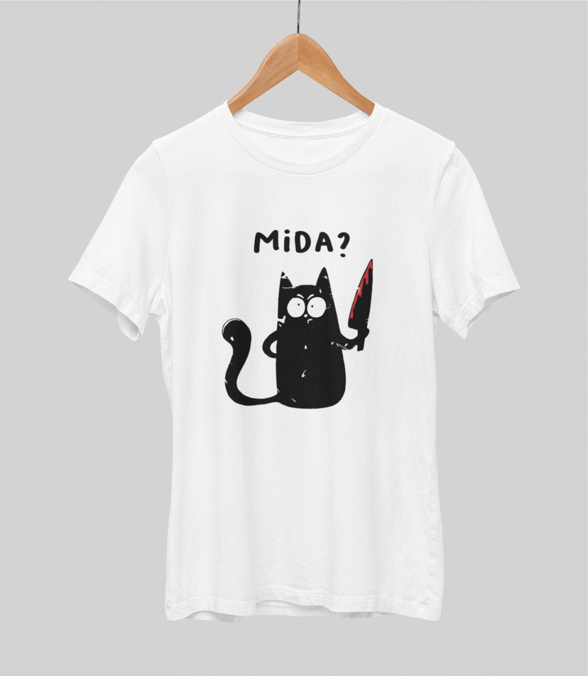 Valged UNISEX T-särgid "Mida"