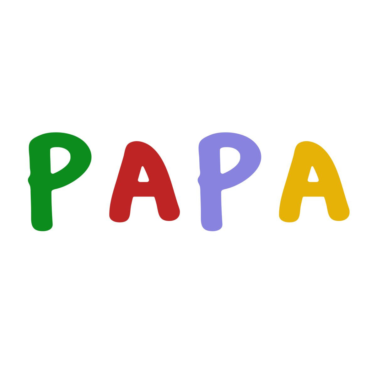 Valge pusaer ilma kapuutsita "PAPA"