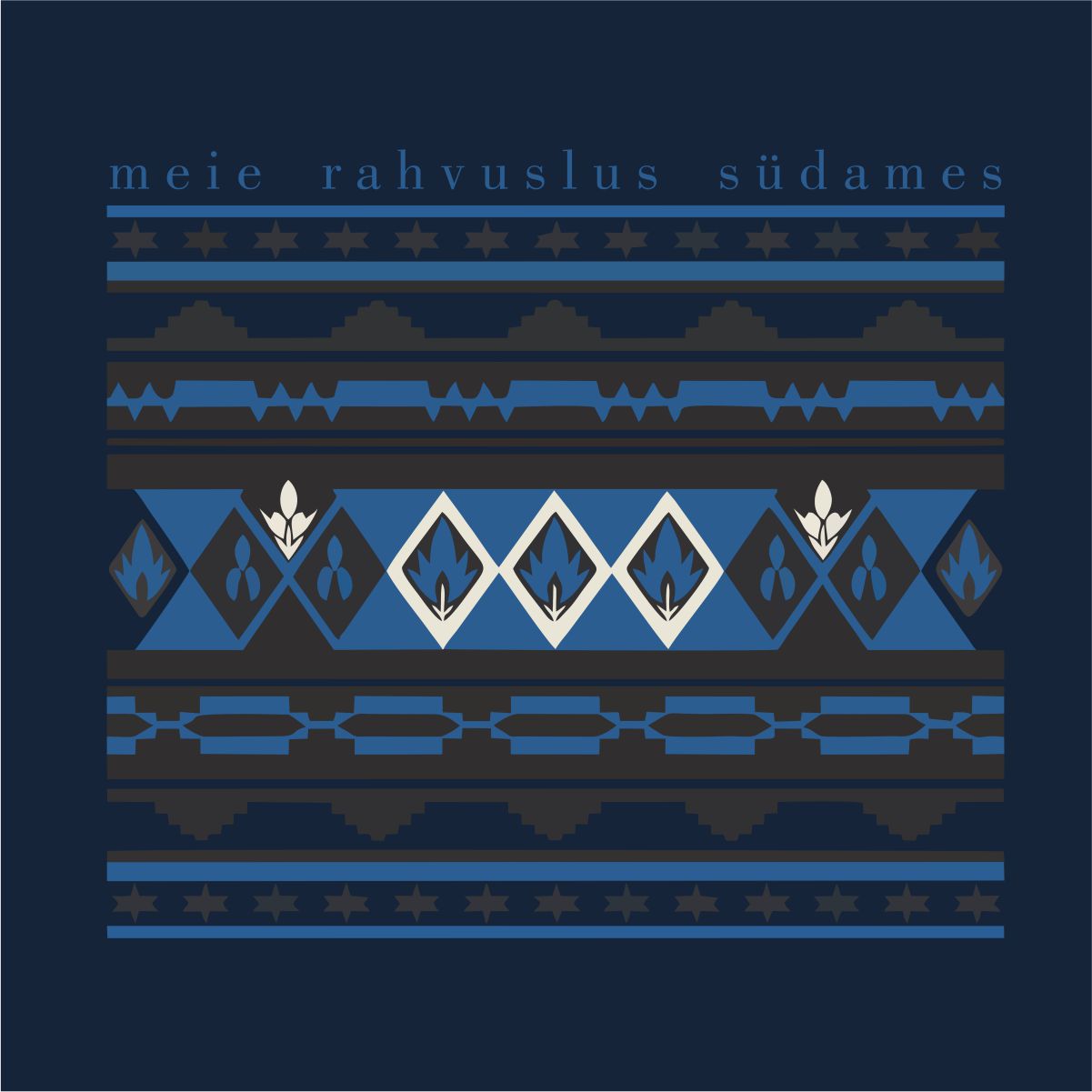 Sinine pusaer ilma kapuutsita "Meie rahvuslus südames"