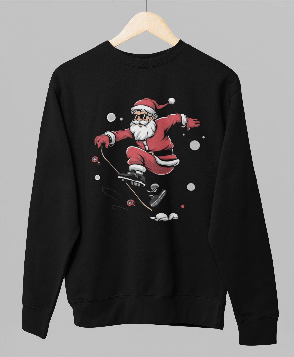 Must UNISEX pusaer ilma kapuutsita "Torman kinkima"