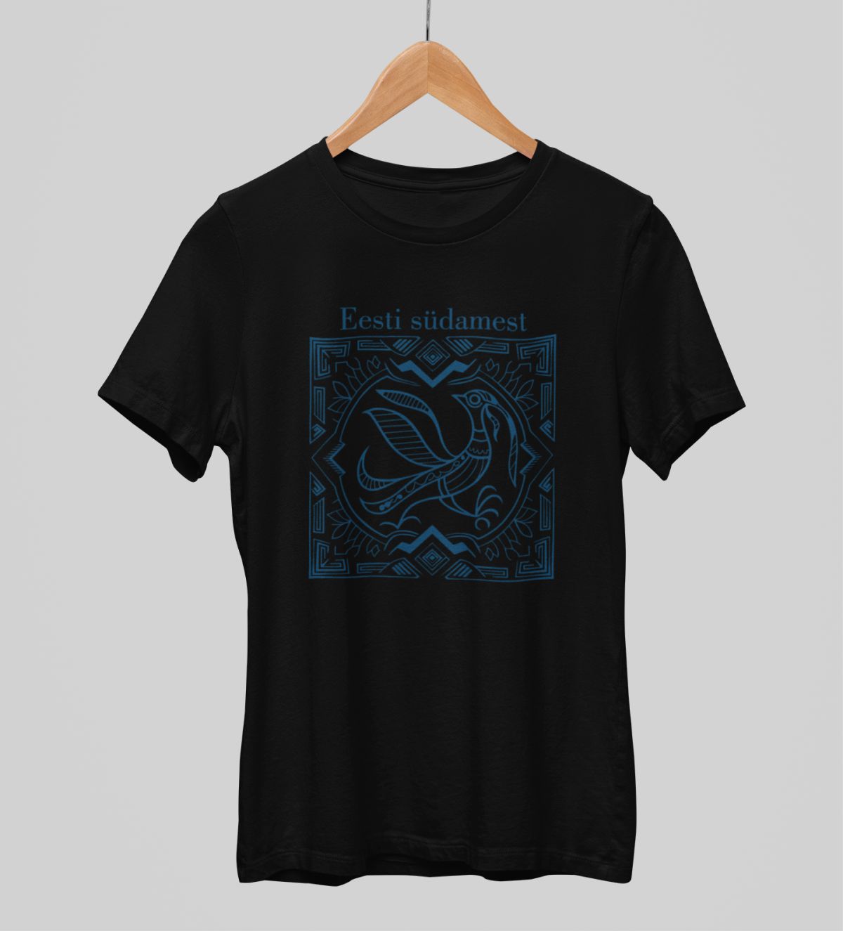 Mustad UNISEX T-särgid "Eesti südamest"