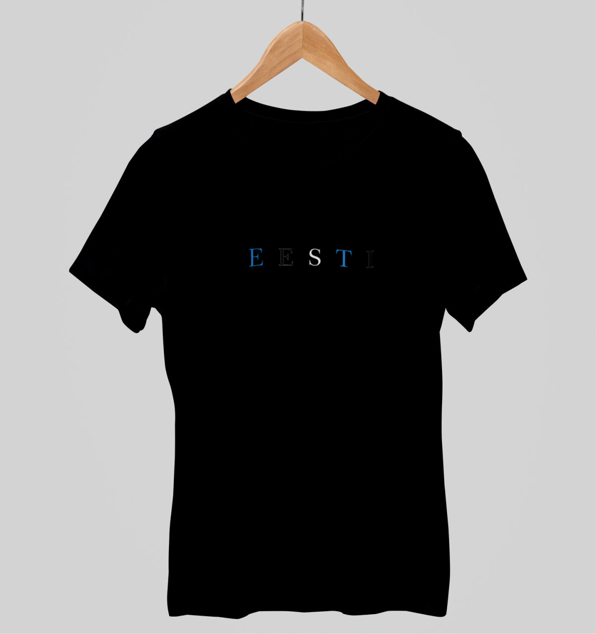 Mustad UNISEX T-särgid Värviline Eesti