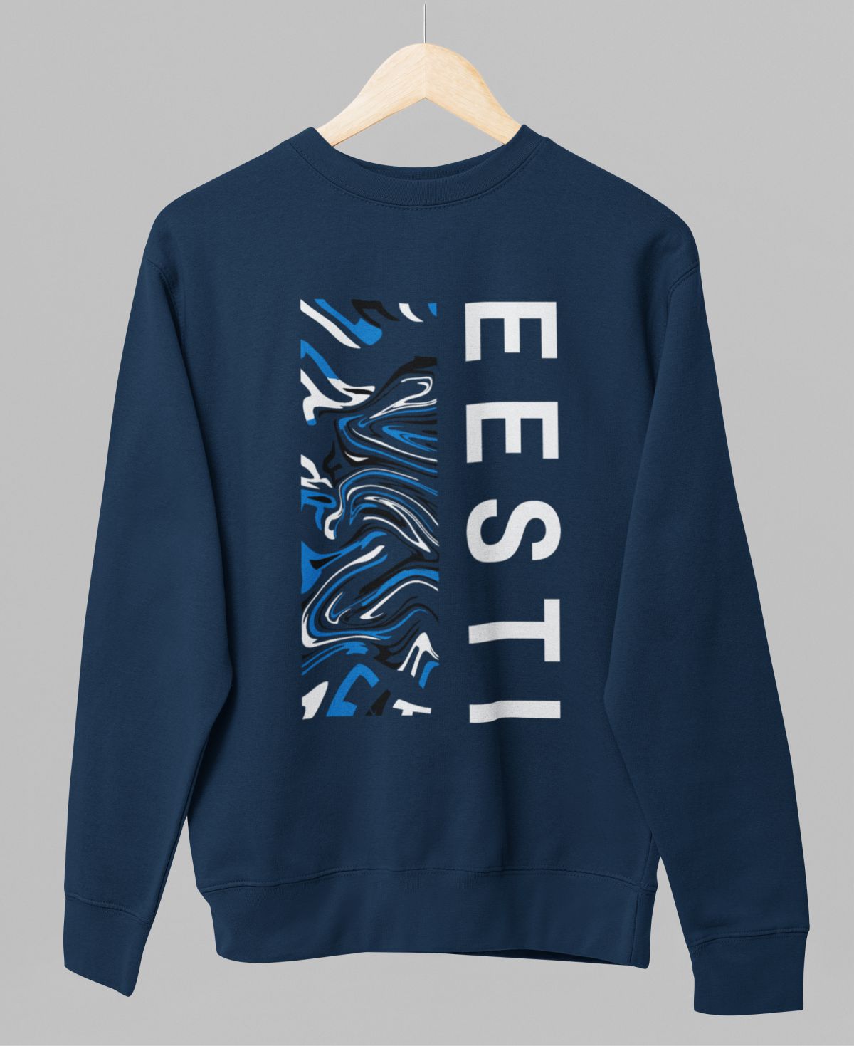 Merevärvi unisex dressipluus "Kõige kaunimad värvid"