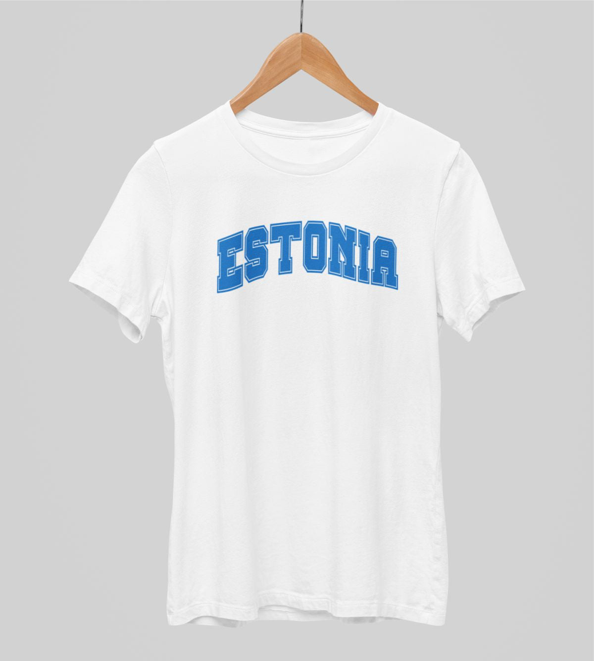 Valged UNISEX T-särgid "Estonia"