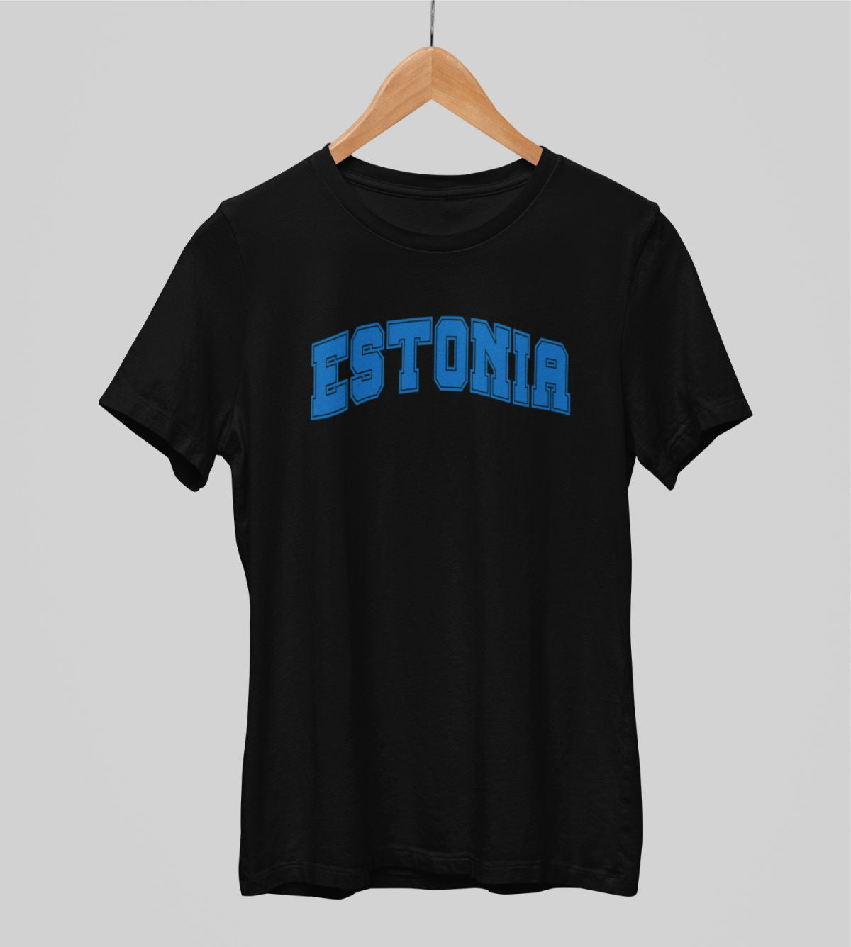 Mustad UNISEX T-särgid "Eesti"