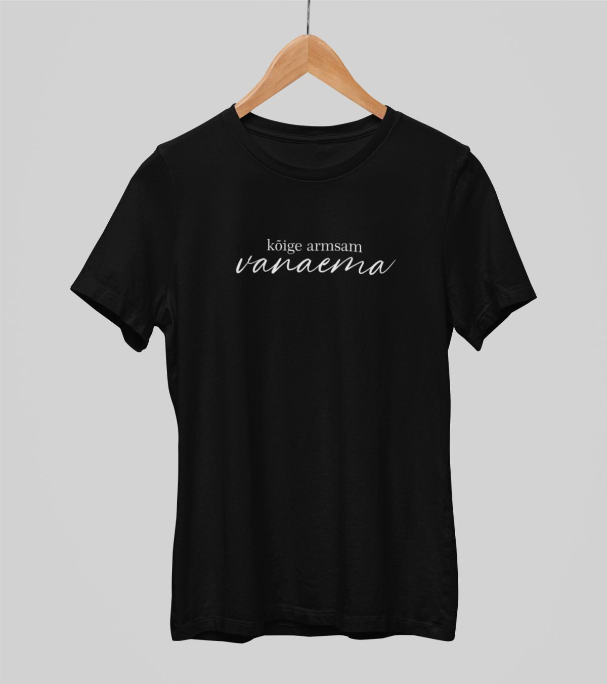 Mustad UNISEX T-särgid "Kõige kallim vanaema"