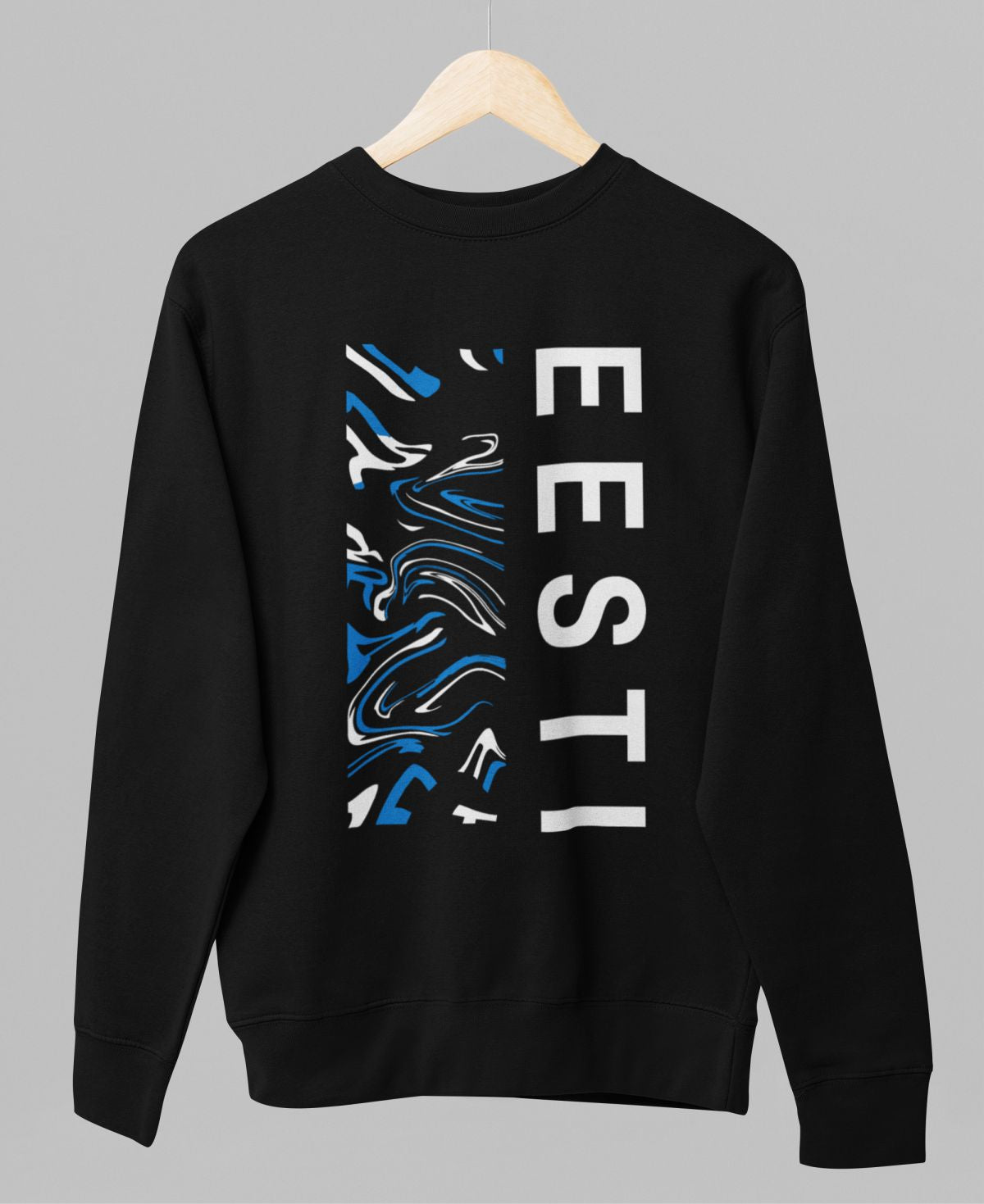 Must unisex dressipluus "Kõige kaunimad värvid"