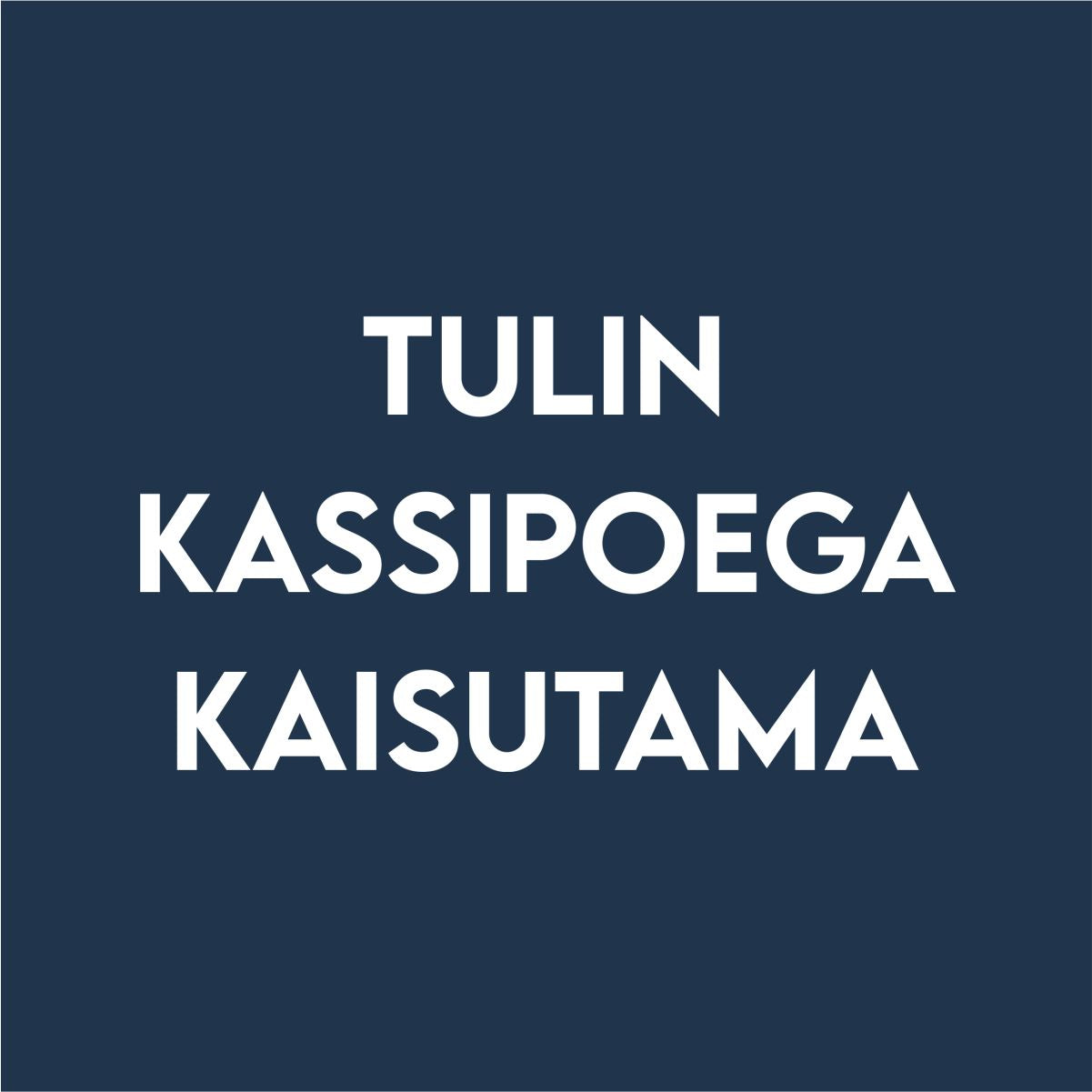 Sinine UNISEX dressipluus ilma kapuutsita "Tulin kassipoega kaisutama"