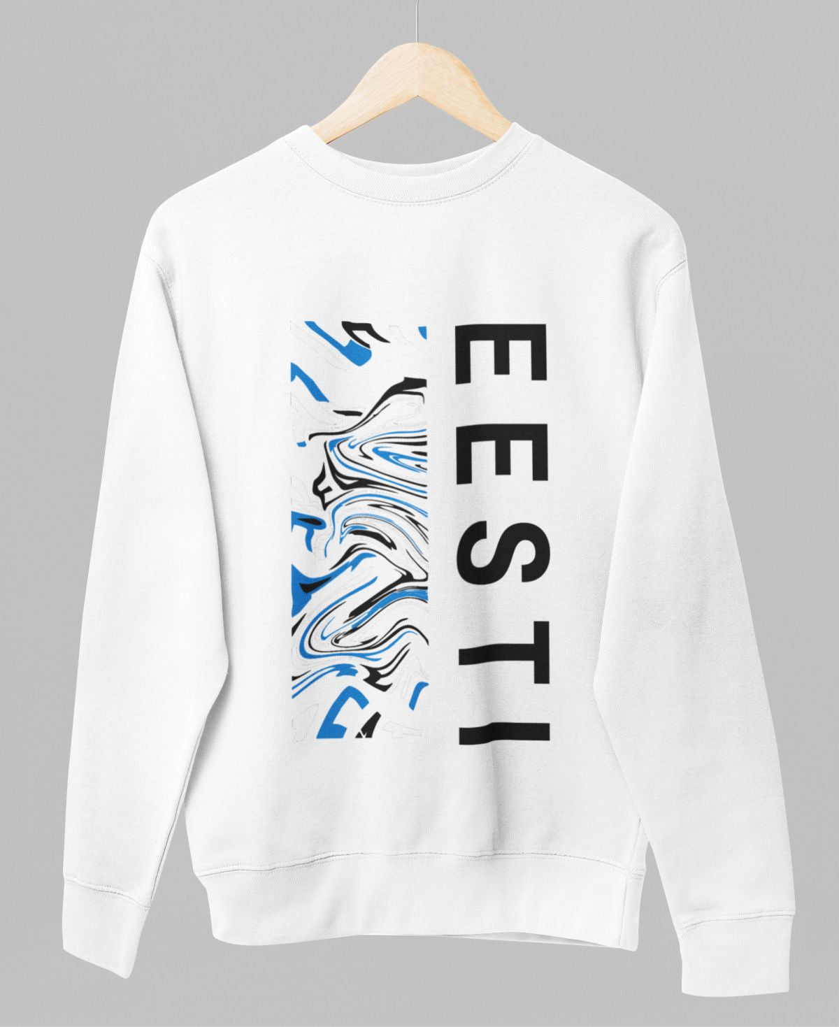 Valge unisex dressipluus "Kõige kaunimad värvid"