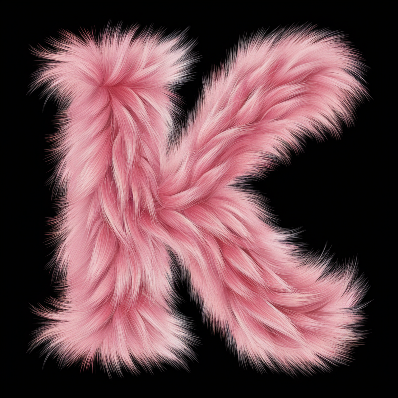 Must UNISEX kapuutsita pusa "K täht"