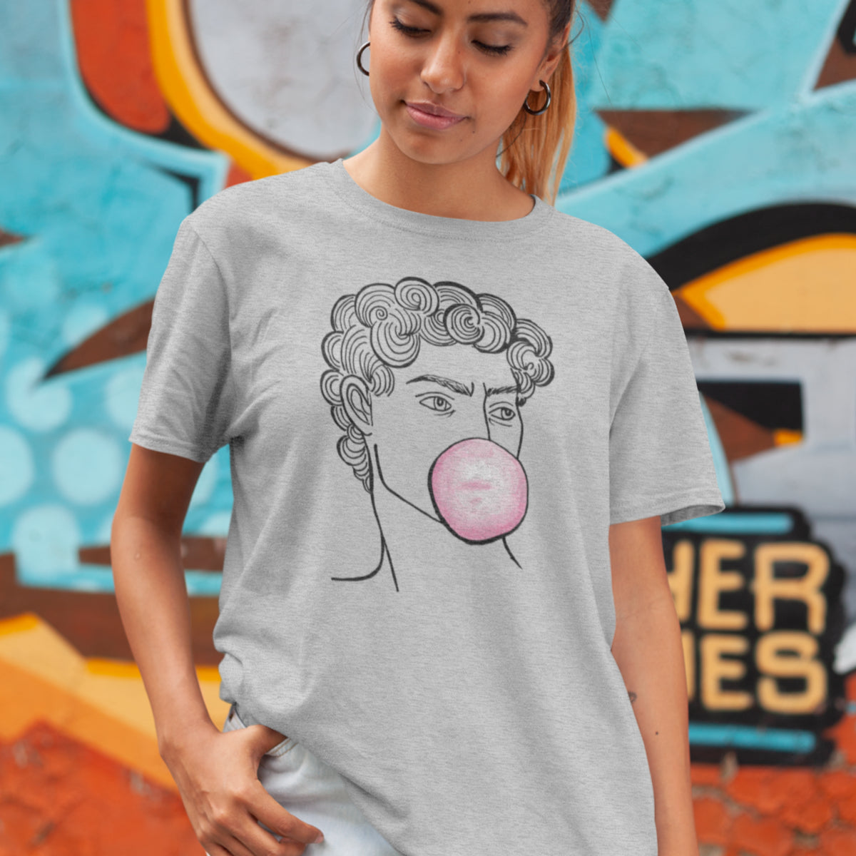 Hall Melange UNISEX T-särk David