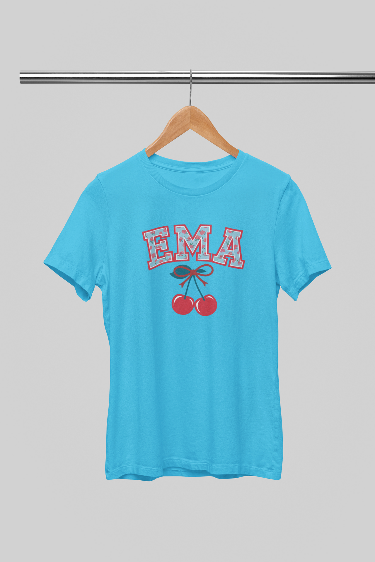 Helesinised UNISEX T-särgid "Stiilne ema"