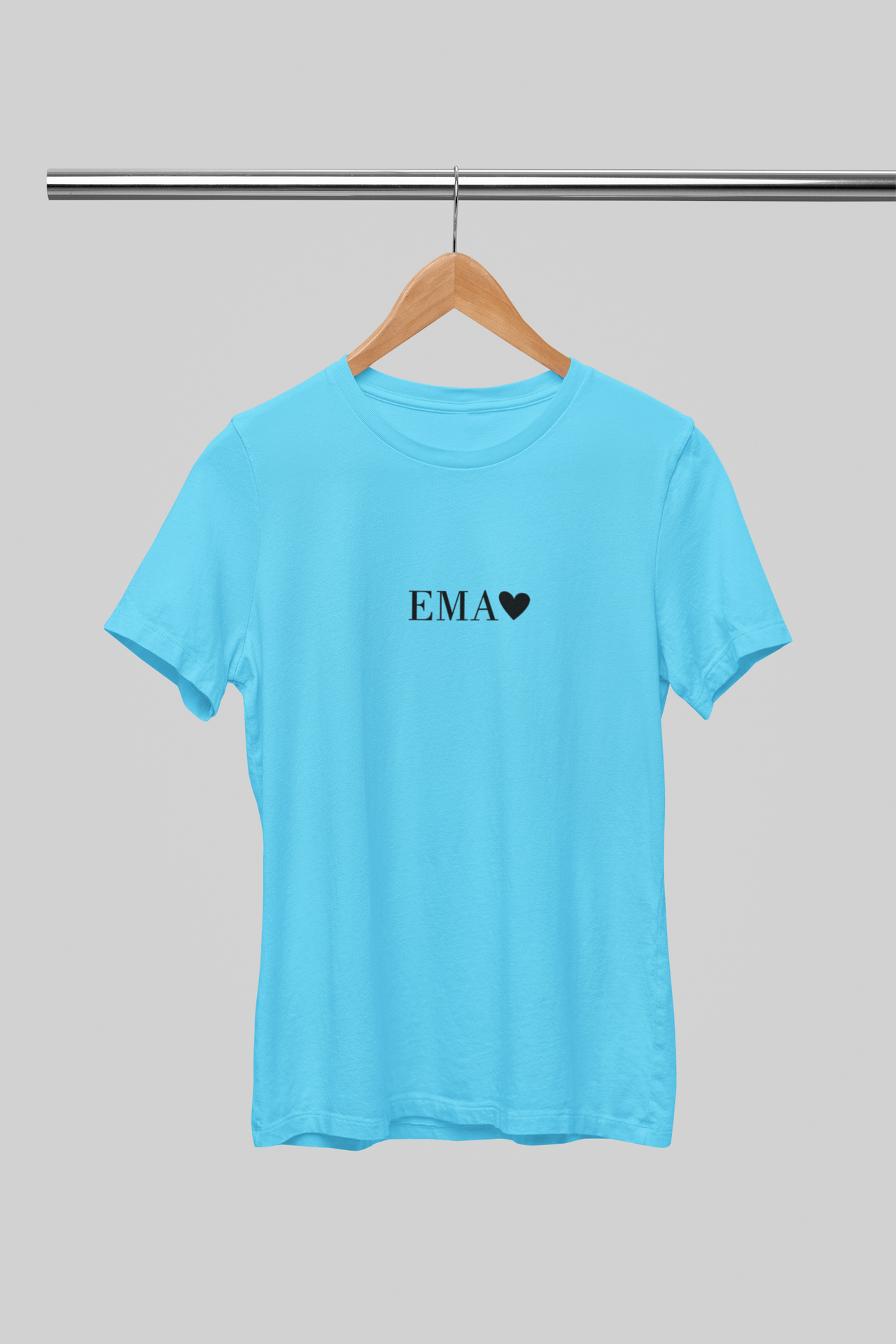 Helesinine UNISEX T-särk "Stiilne ema"