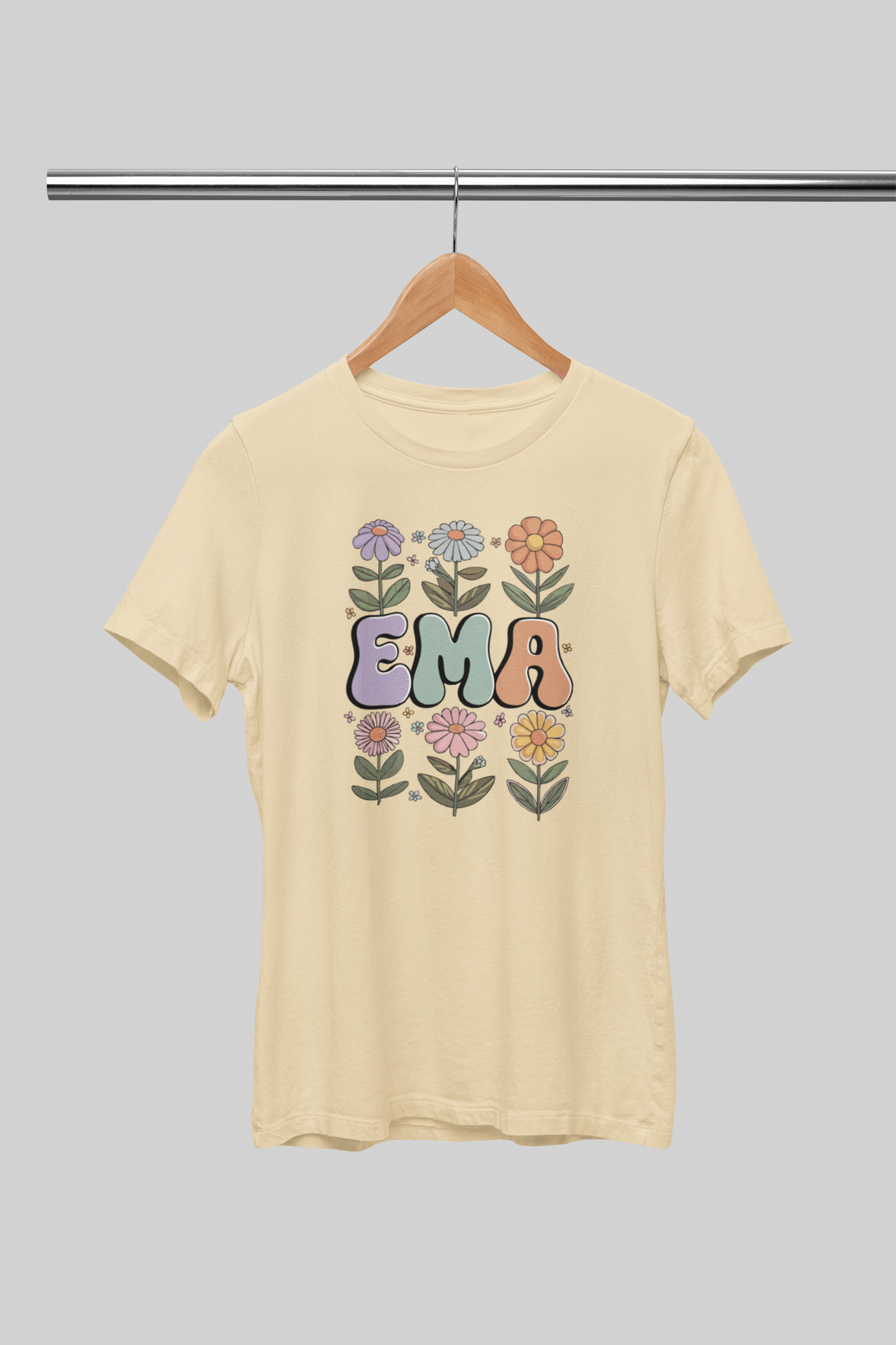 Liivakarva UNISEX T-särgid "Ema lillede vahel"