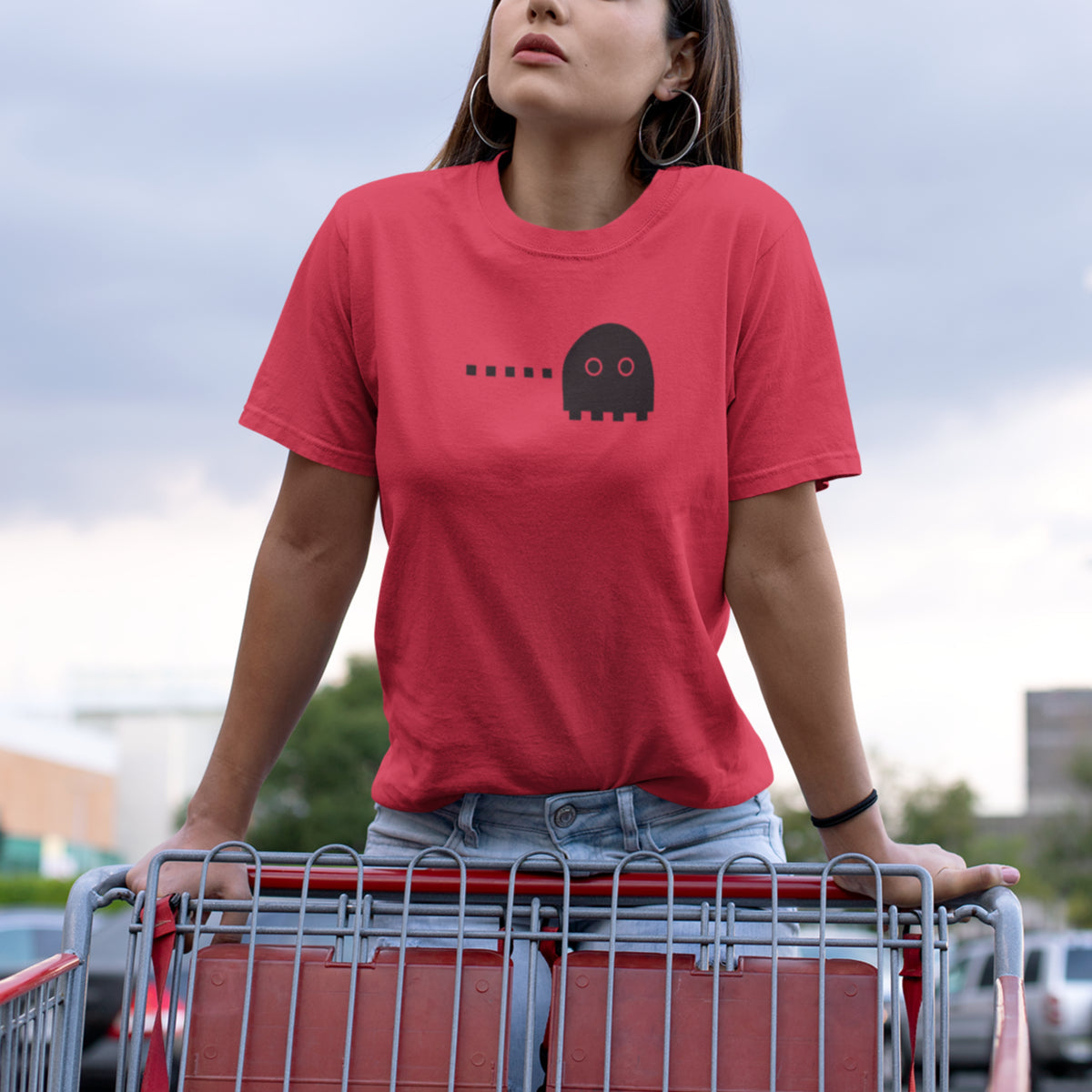 Punased T-särgid paaridele „Pac-Mani mäng“