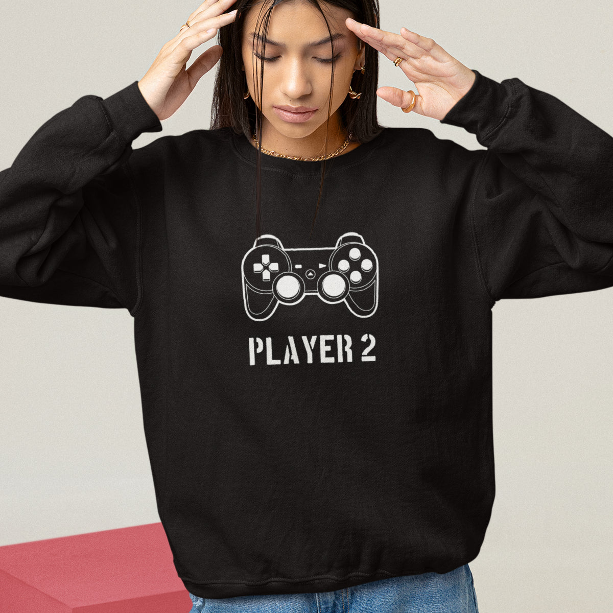 Mustad kapuutsita dressipluusid paaridele „Player“