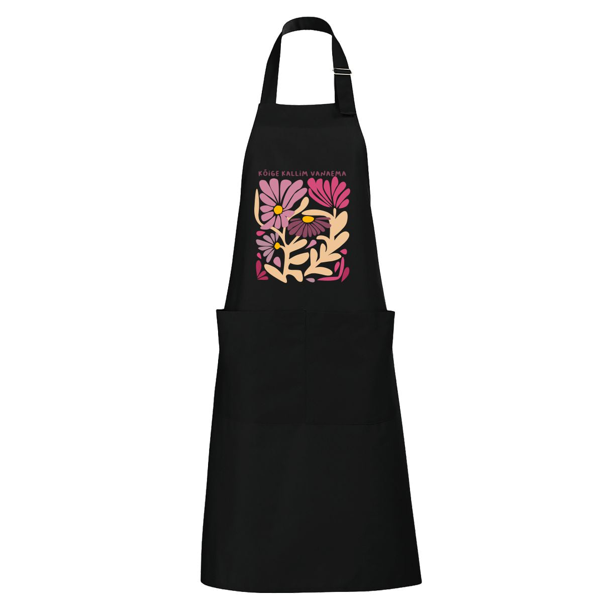 Must pikk põll Vanaema lilleaed