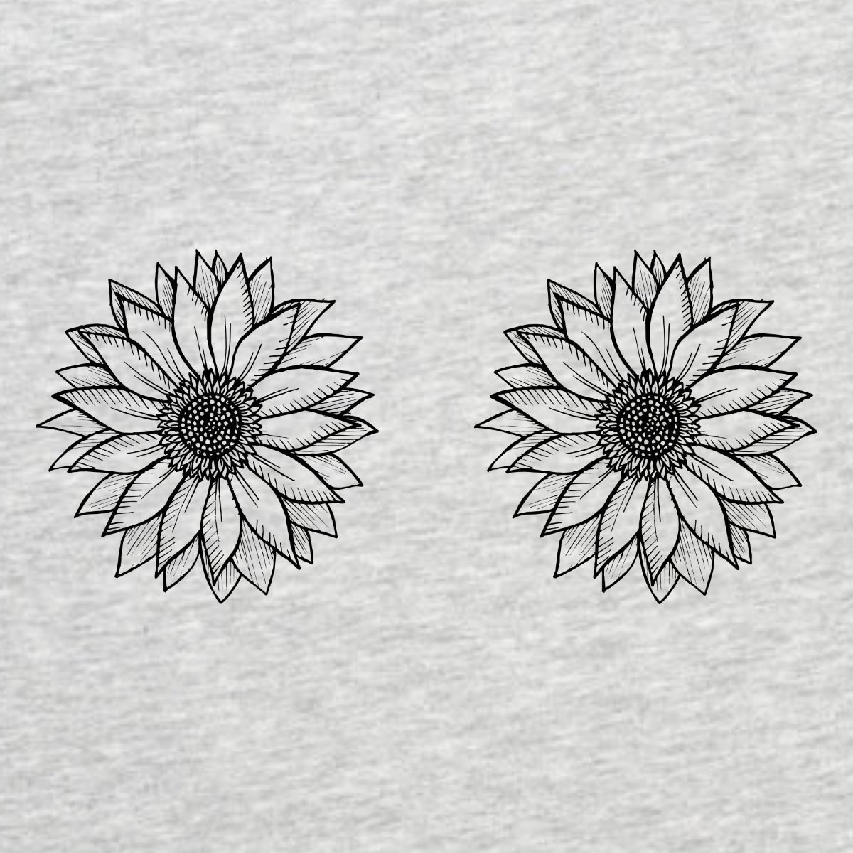 Hall Melange UNISEX T-särk Päevalilled