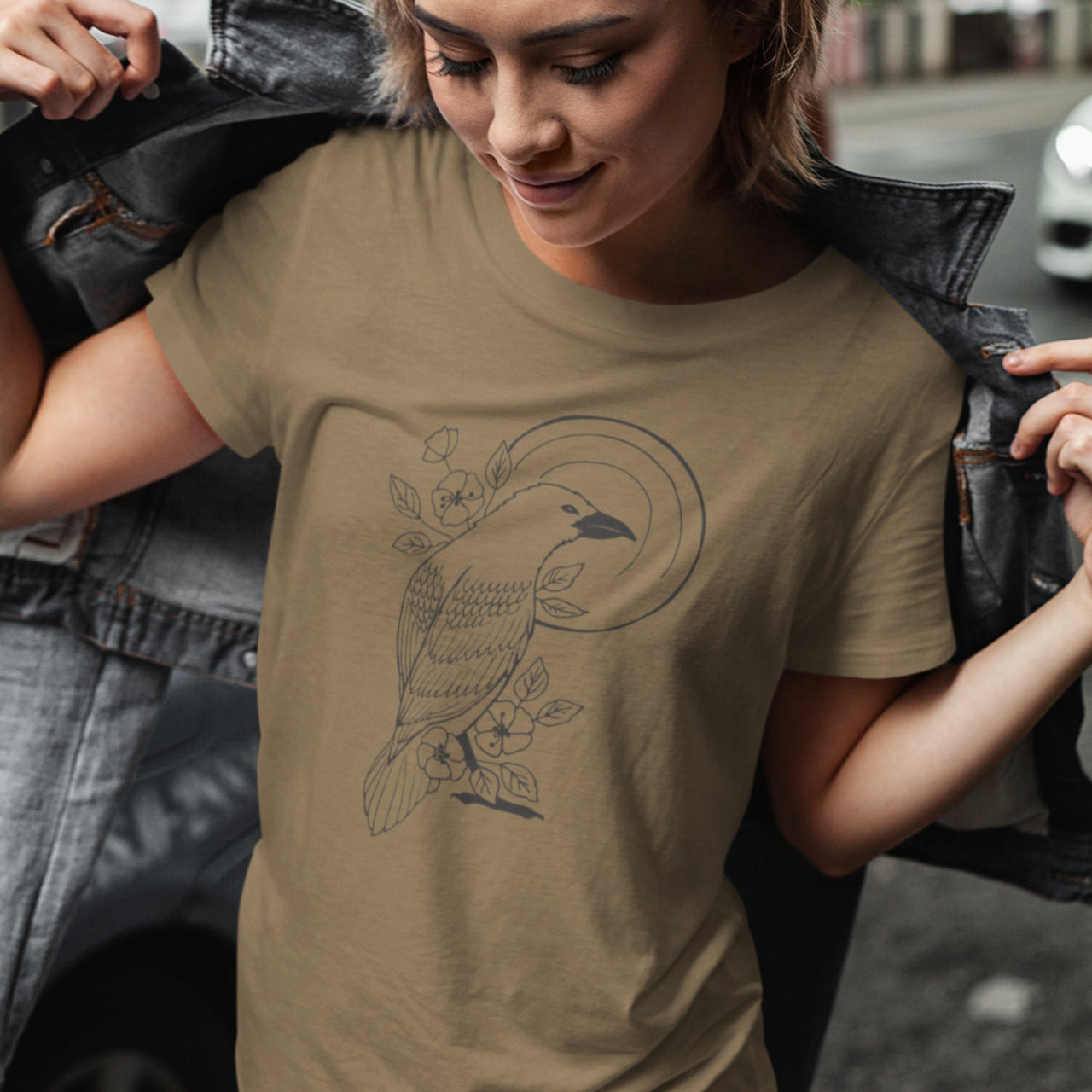 Kaki UNISEX T-särk Vares