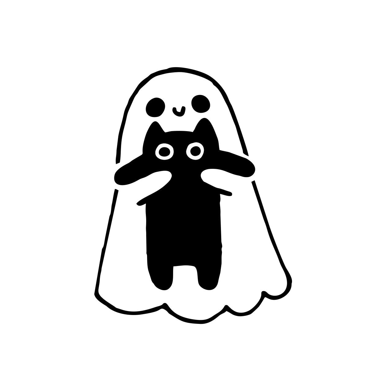 Valged sokid "Boo"